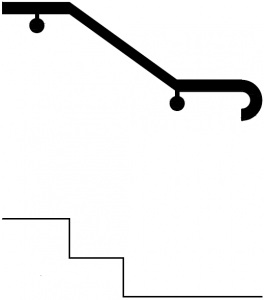 Handrail; Wall Mounted